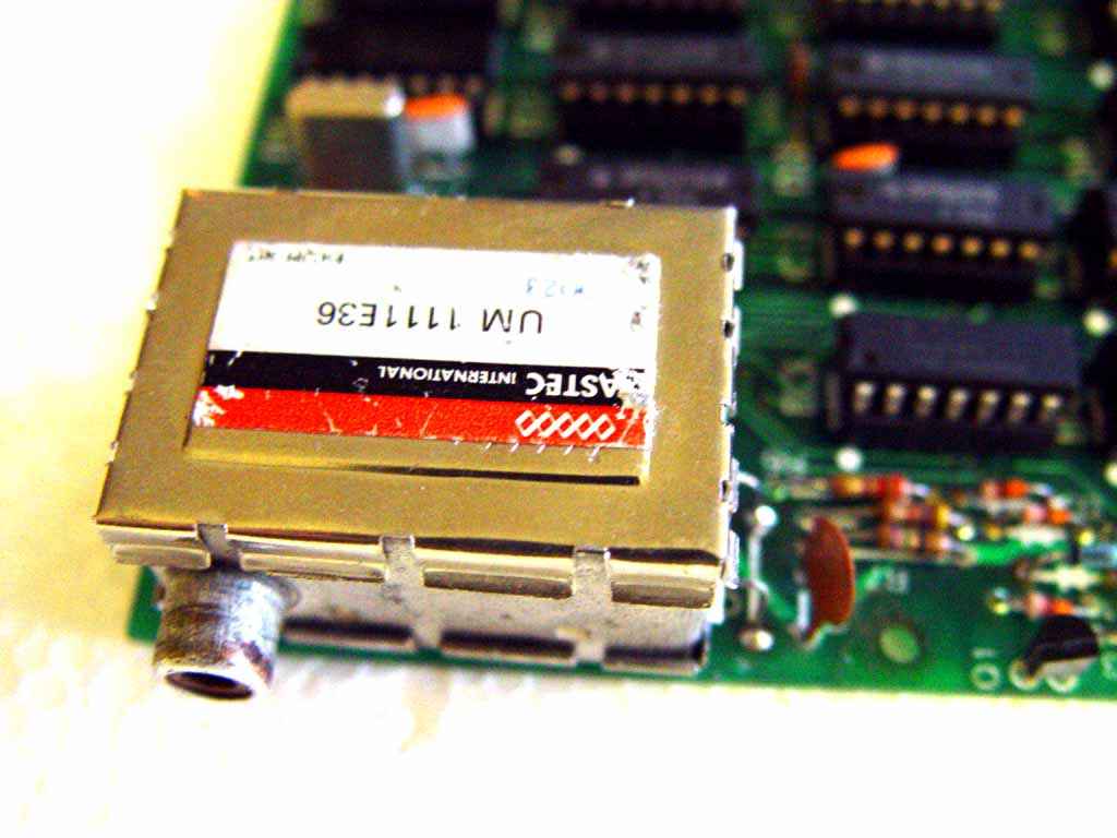 Microtan 65 modulator close up