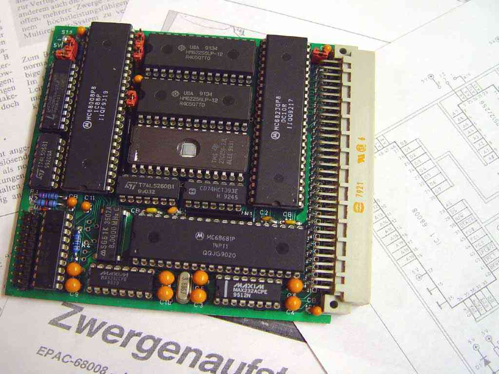 EPAC 68008 single board computer
